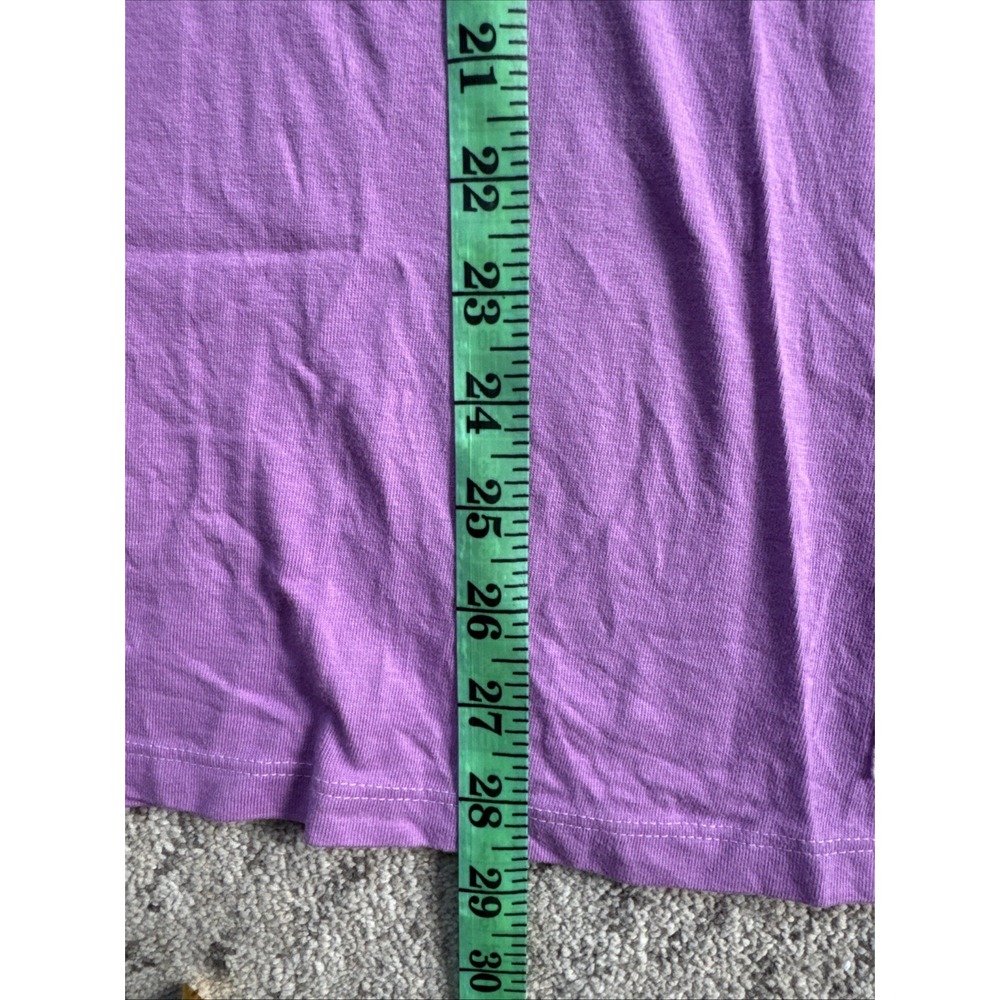 Life is good woman's XL long sleeve t shirt light purple Crusher Tee Beach Gear - Picture 6 of 6